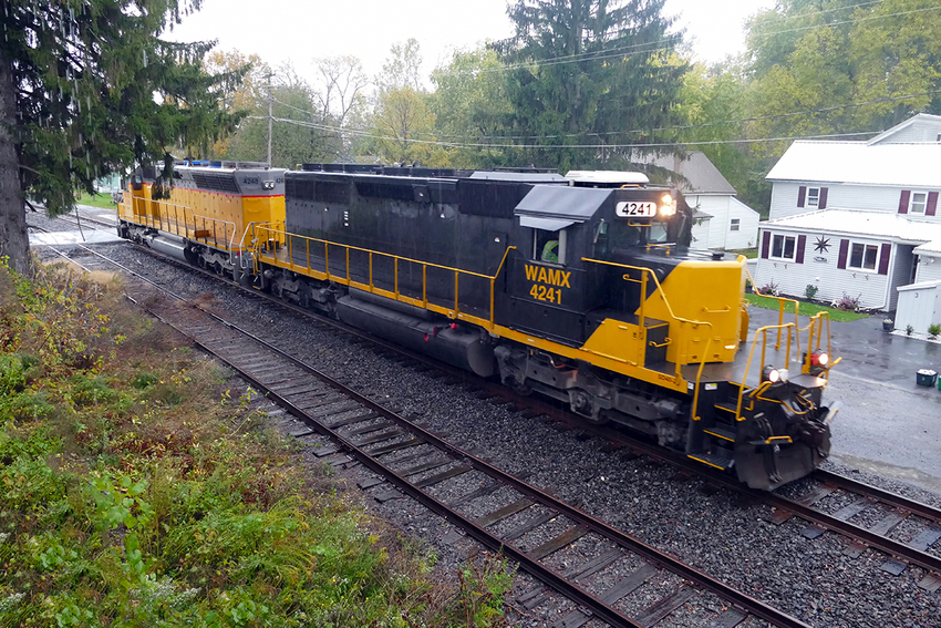 Photo of Ithaca Central (WAMX) #4241 at Lansing, NY