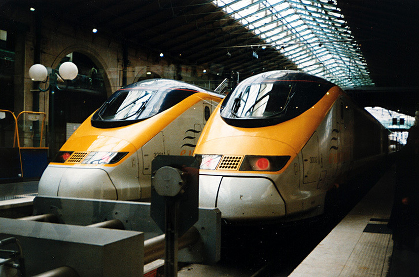 Photo of Eurostars rest at Gare du Nord Paris