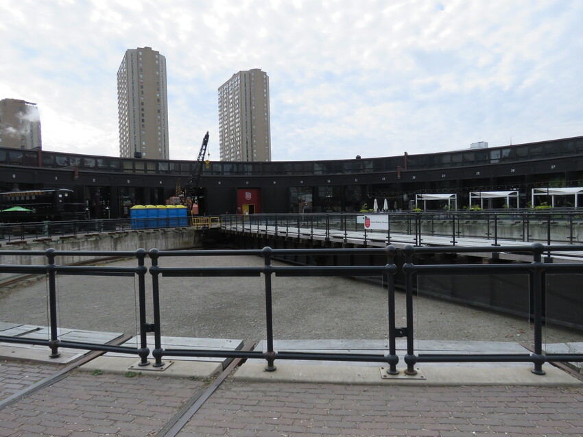Photo of Looking across the turntable