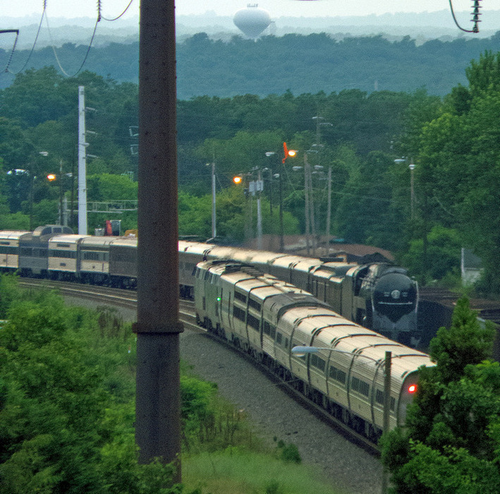 Photo of Amtrak Crescent & N&W 611 at Manassas, VA