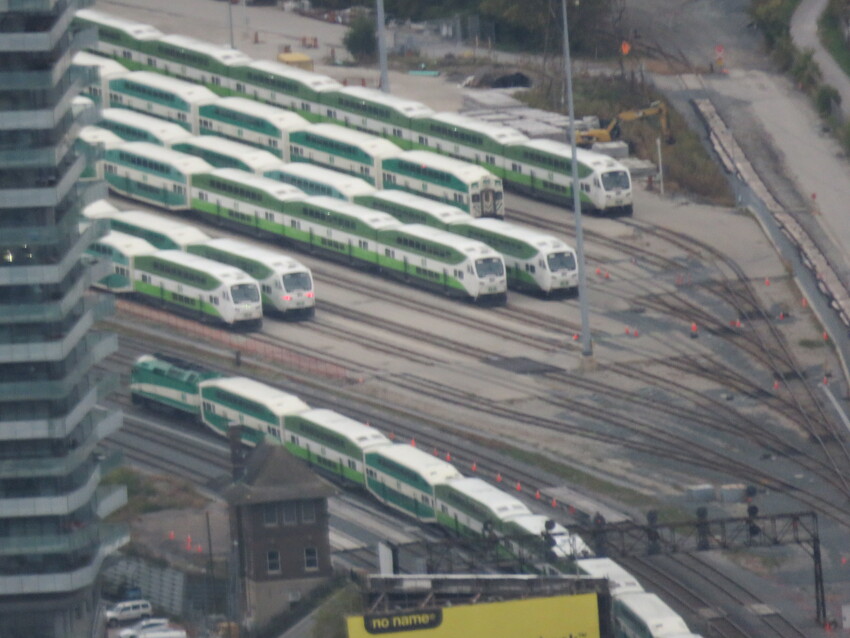Photo of Go trains, waiting to go!