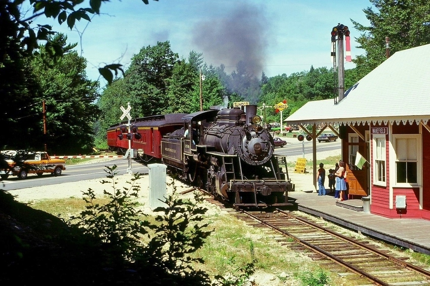 Photo of New Hampshire branchline.