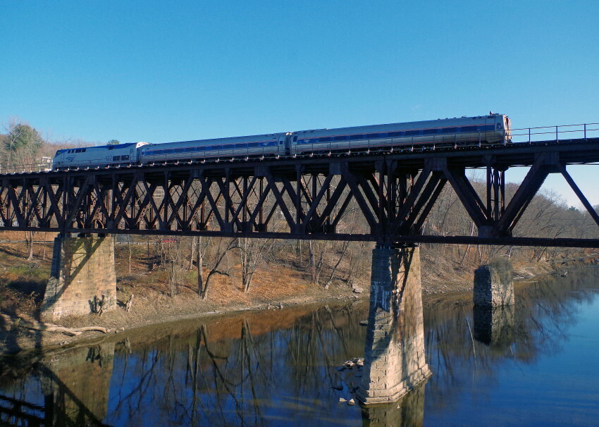 Photo of Amtrak @ Deerfield, Ma.