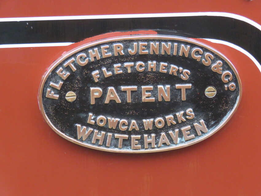 Photo of The maker's plate