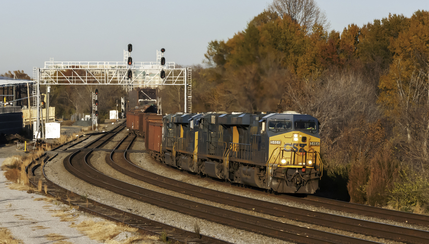 Photo of 3 CSX Freights in 1 Pass Long Bridge Park in Arlington, VA