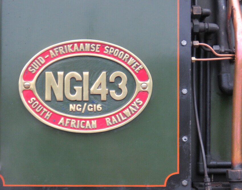 Photo of 143's number plate