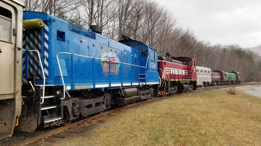 Photo of The Hobo Railroad's End Cab Switchers