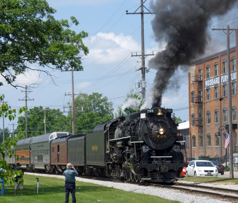 Photo of NKP 765 returns to Owosso