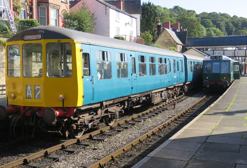 Photo of Two of the vintage DMU sets