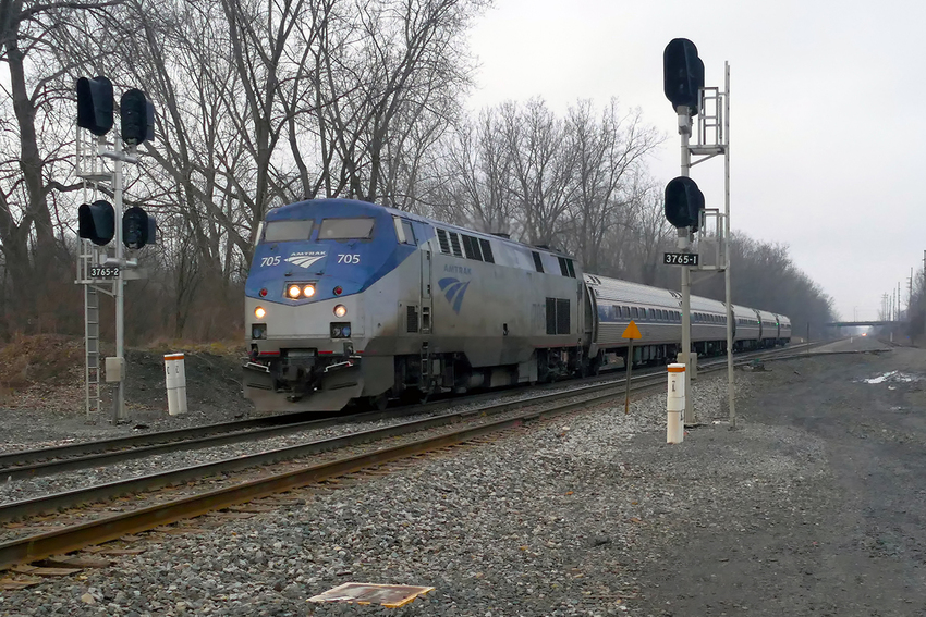 Photo of Amtrak 705 at Rochester, NY