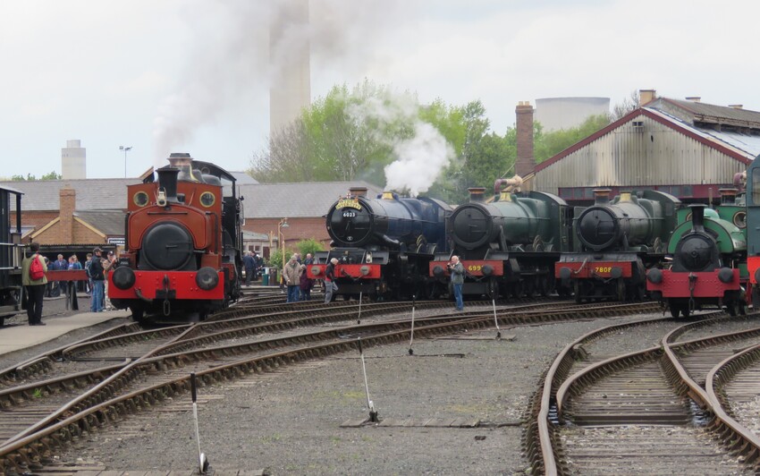 Photo of A scene during the steam gala