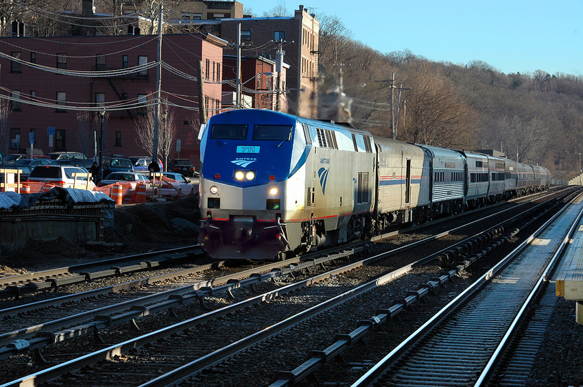 Photo of The Lake Shore Limited at Hastings-On-Hudson