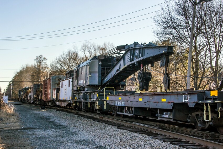 Photo of Deerfield wreck train