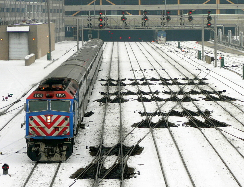 Photo of Metra at Chicagog Union Station