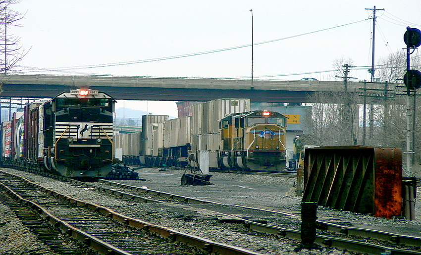 Photo of NS 30T and 206 meet at CP-BD Binghamton