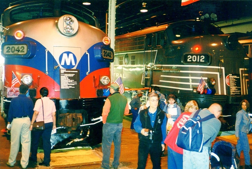 Photo of FL9s at Metro North Harmon Shop Open House