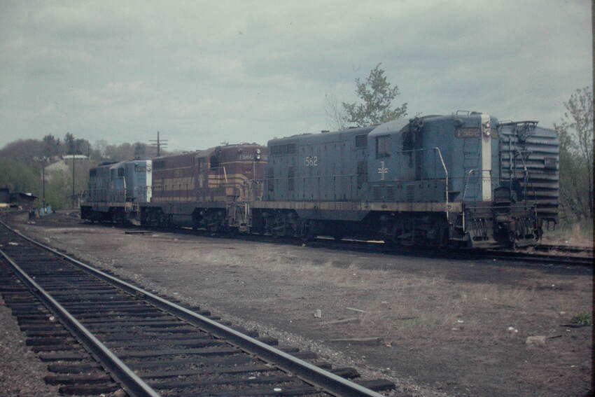 Photo of Classic B&M geeps rest at White River Jct, VT