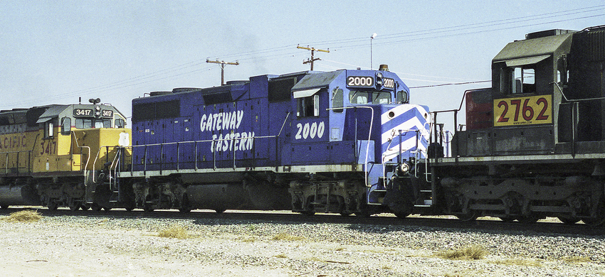 Photo of Gateway Eastern's Lone Locomotive at Mojave, CA on Union Pacific