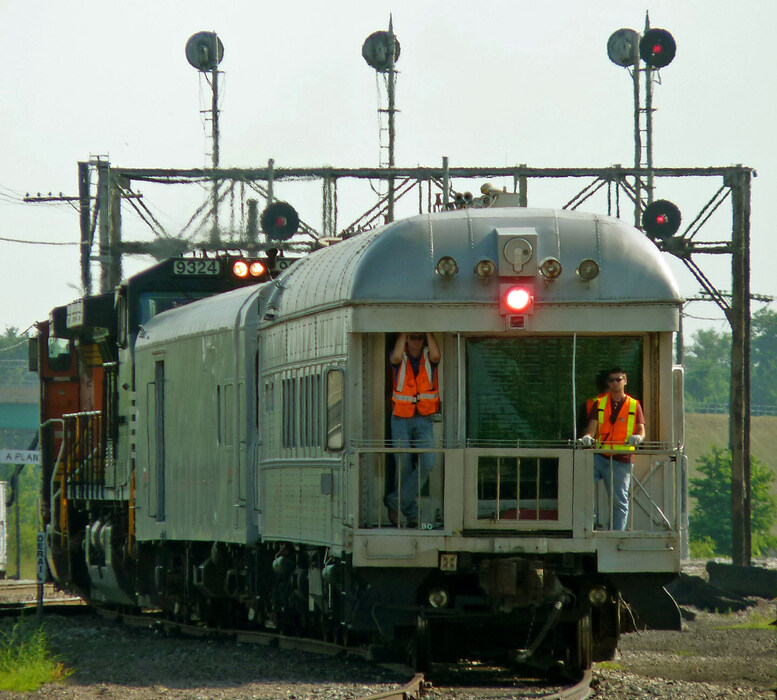 Photo of BNSF Inspection Train at Galesburg, IL