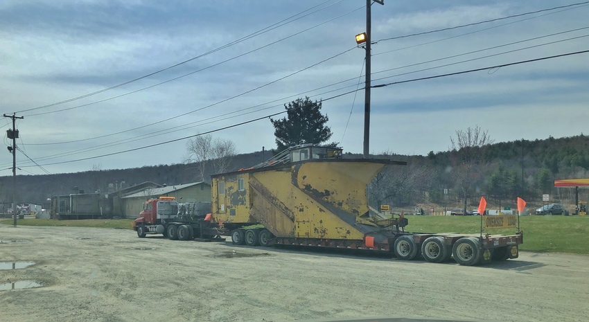 Photo of Russel snow plow move