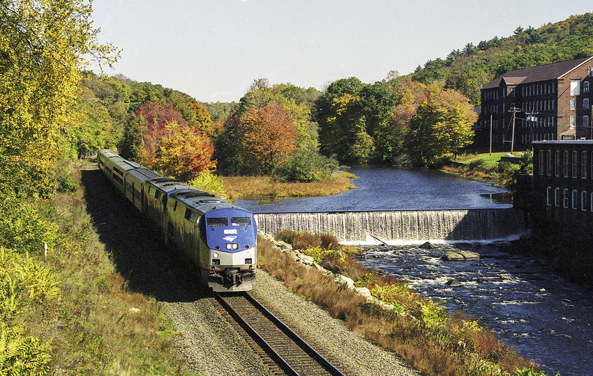 Photo of Lake Shore Limited at West Warren, MA