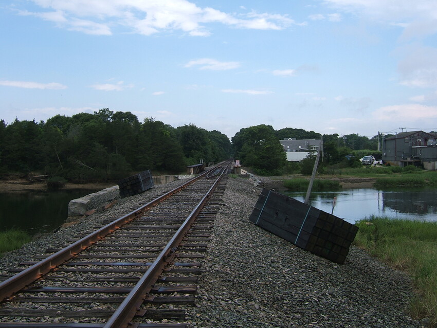 Photo of Back River RR Bridge on the Falmouth Secondary MP 1.18