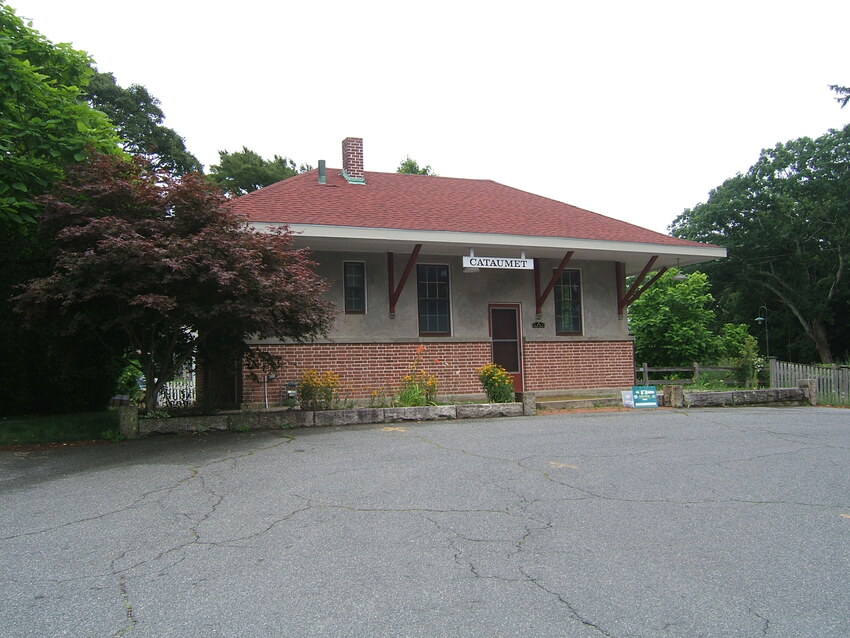 Photo of Cataumet Station on the Falmouth Secondary