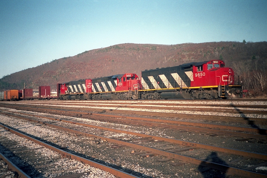 Photo of CN 9650 at Brattleboro, VT