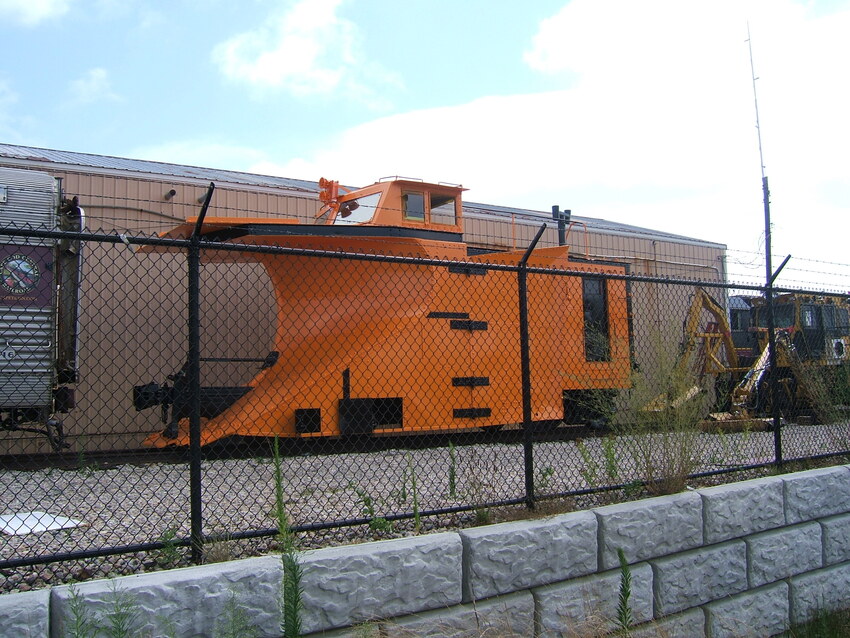 Photo of Restored former CN Russell snowplow