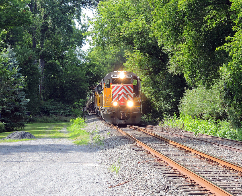 Photo of Ithaca Central 4248 at Lansing, N.Y.
