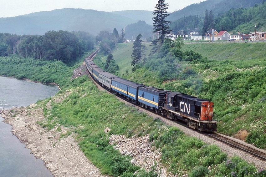 Photo of Matapedia- Gaspe train.