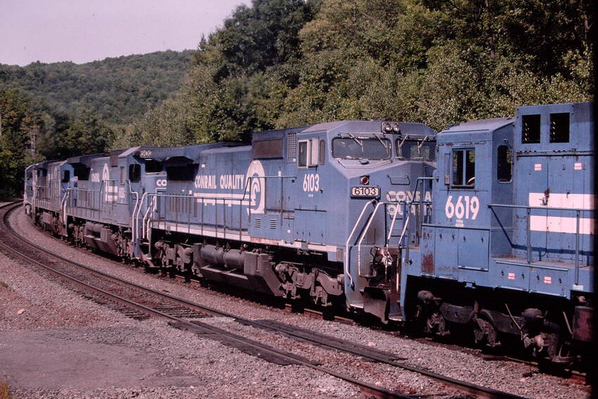 Photo of Much variety westbound on the B&A.