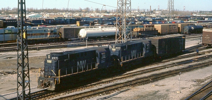 Photo of Bison Yard a few days after Conrail formation