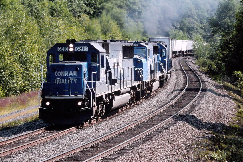 Photo of Conrail days on the B&A...