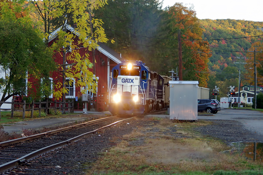 Photo of Housatonic Railroad Train NX12 at Kent, CT