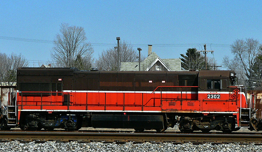 Photo of Odd bunch of locomotives at NYS&W Binghamton April '08 - 2