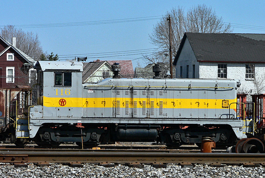 Photo of Odd bunch of locomotives at NYS&W Binghamton April '08 - 1
