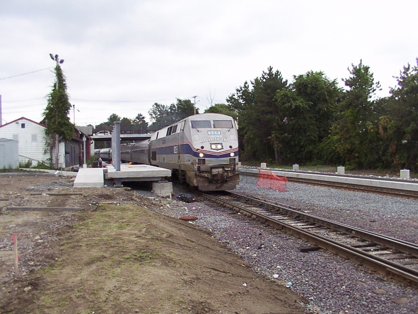 Photo of Amtrak # 825 at Wilmington Station in Wilmington, MA