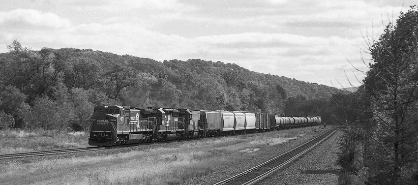 Photo of Westbound Conrail Freight at Historic Denholm, PA - 5th Train