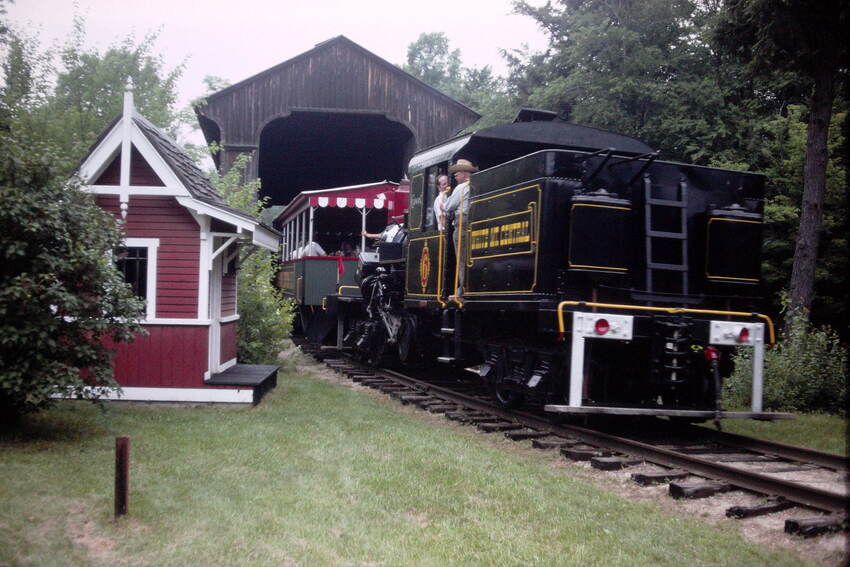 Photo of Classic NH covered bridge of the Rail type!