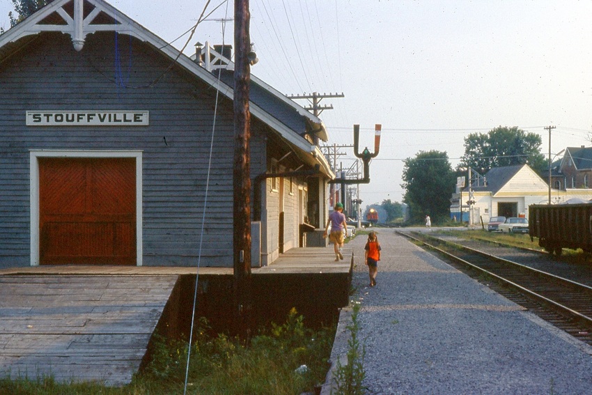 Photo of CN's Stouffville Streak in the summer of 1972 - 1