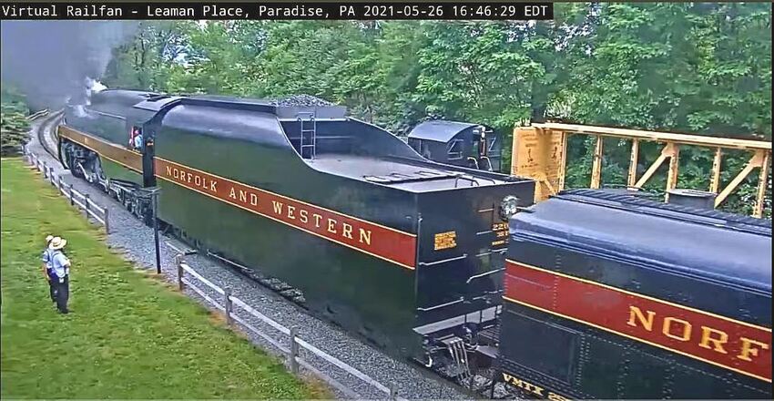 Photo of N&W 611 at Paradise - 2