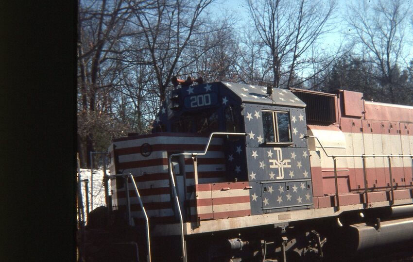 Photo of Boston and Maine Bi Centenial loco 200