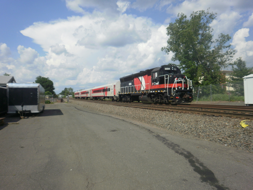 Photo of Ct rail #4458 Wallingford CT.