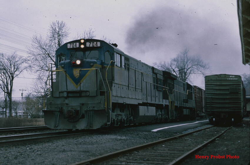 Photo of D&H freight at Fort Edward, NY