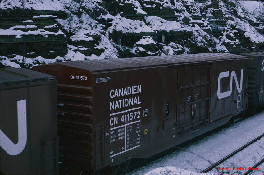 Photo of Canadien National boxcar