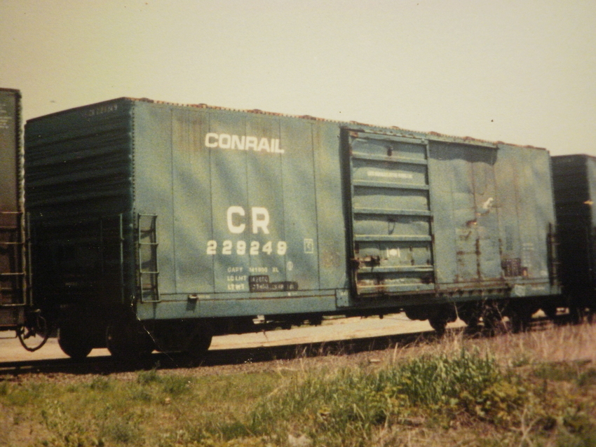 Photo of Conrail #229249 50 footer patched P.C.
