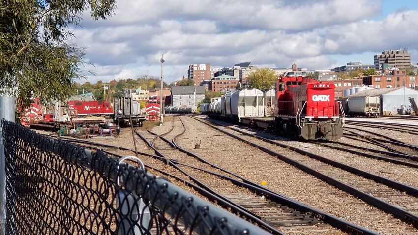 Photo of Burlington Railyard