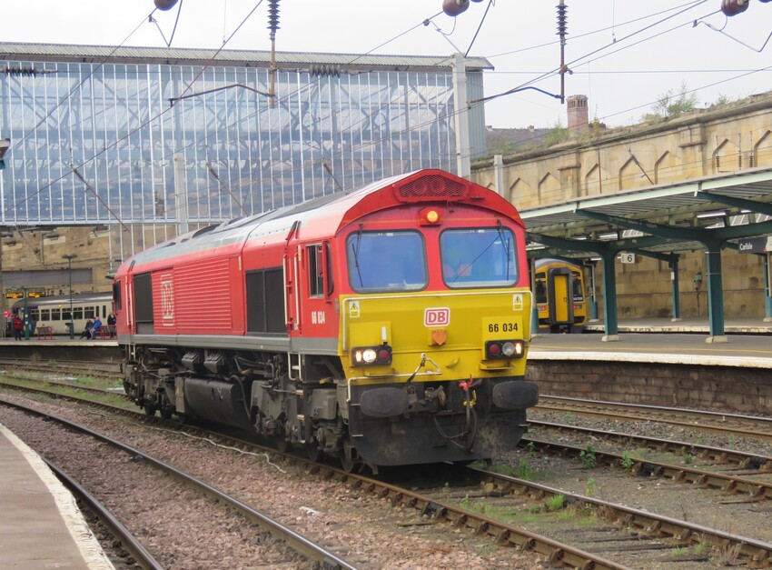 Photo of 66034 at Carlisle