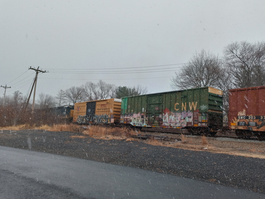 Photo of CNW boxcar